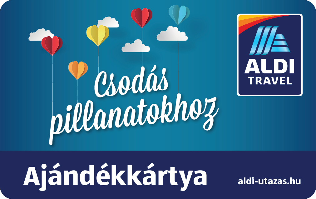 ALDI Utazás Giftcard Front